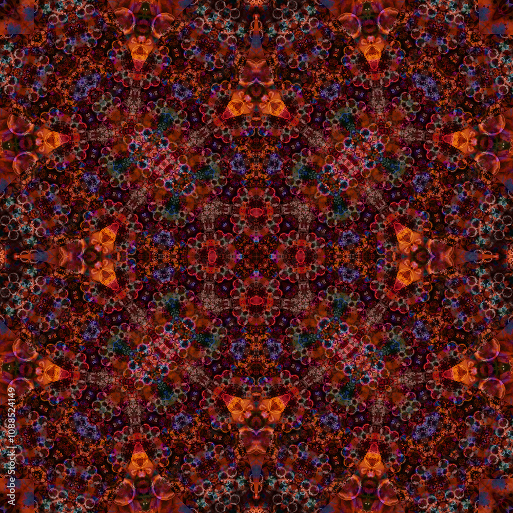 Seamless beautiful pattern. The texture is abstract. The background is symmetrical and repeats Seamless beautiful pattern. The texture is abstract. The background is symmetrical and repeats