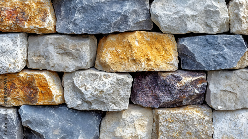 custom made wallpaper toronto digitalStone Wall Texture - Gray, Yellow, and Brown Stone Background