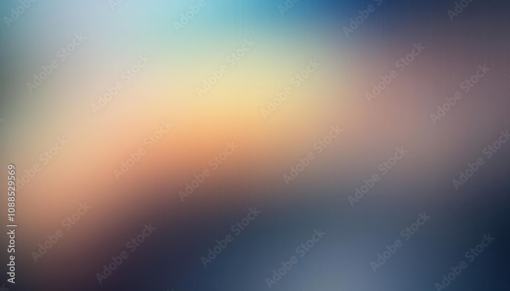 Blurred Blue Gradient Background with Noise Grain Texture Blurred Blue Gradient Background with Noise Grain Texture