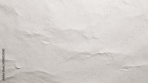 White crumpled paper background, crumpled paper texture