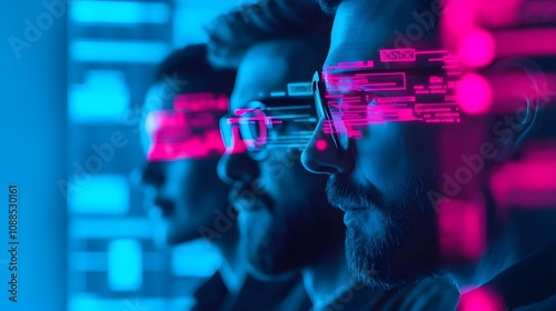 Programmers Coding Future Technology