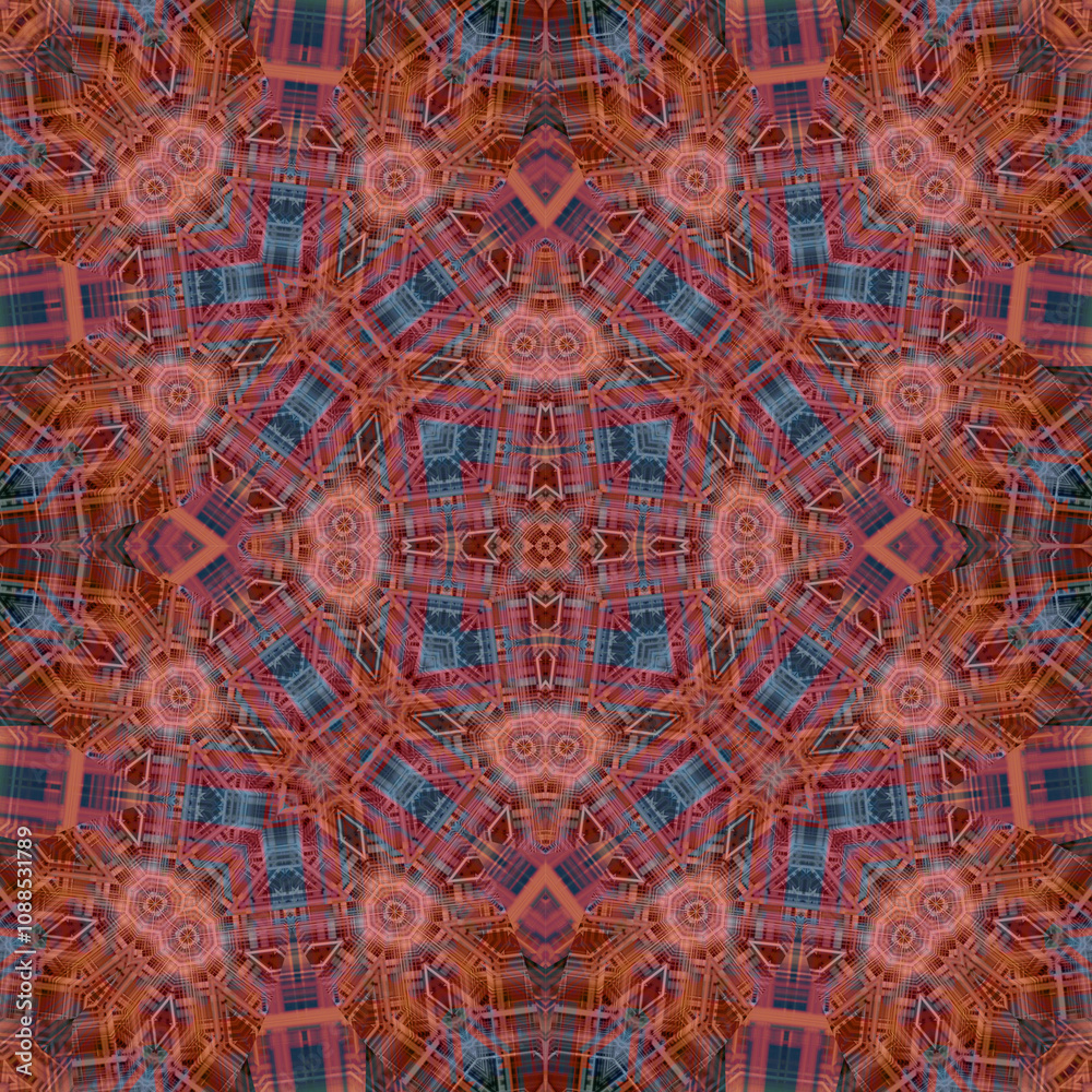 Seamless beautiful pattern. The texture is abstract. The background is symmetrical and repeats Seamless beautiful pattern. The texture is abstract. The background is symmetrical and repeats