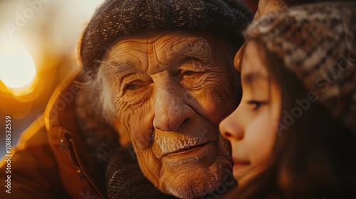 A warm photo of a family surrounding their elderly loved one during palliative care, symbolizing the importance of family involvement and love in end-of-life care