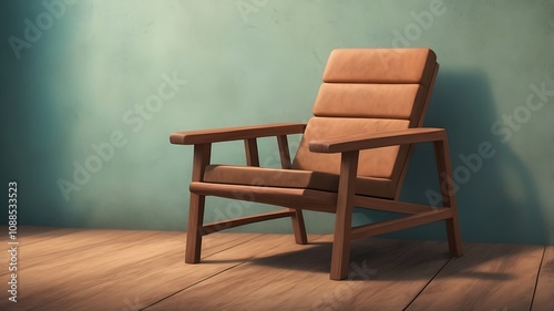 A wooden chair