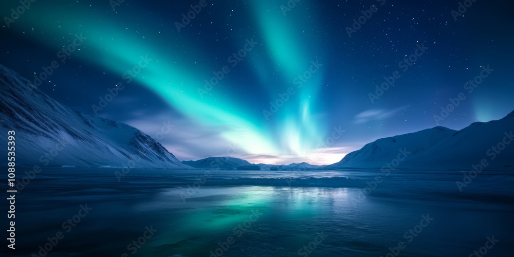 the stunning aurora australis illuminating the Antarctic sky on a clear night the stunning aurora australis illuminating the Antarctic sky on a clear night