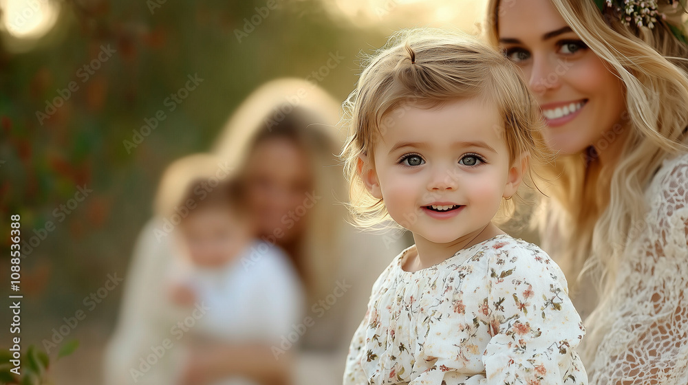 Obraz premium Young Parents Enjoying Time Watching Their Child Play