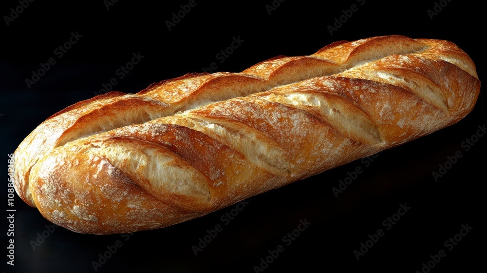 Aromatic Freshly Baked Bread Loaf Aromatic Freshly Baked Bread Loaf