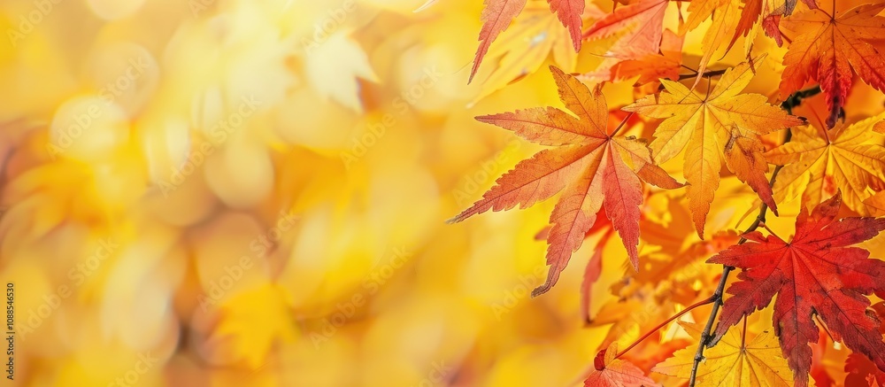 Autumn Colored Maple Leaves Autumn Colored Maple Leaves