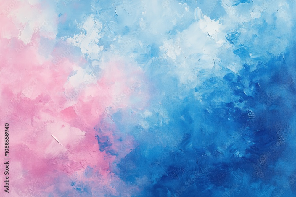 Abstract textured strokes in pink and blue tones, artistic and vibrant design Abstract textured strokes in pink and blue tones, artistic and vibrant design