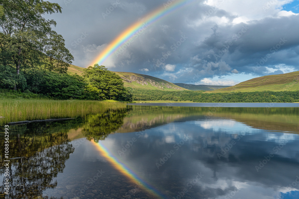 rainbow over the river rainbow over the river