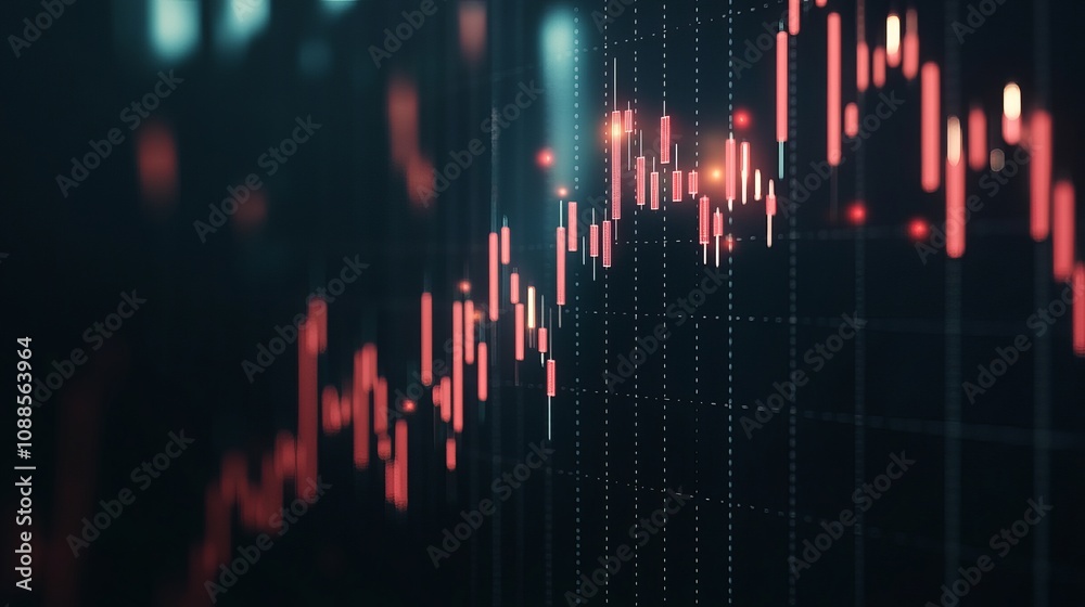 Business Candlestick Graph Chart of Stock Market Investment Business Candlestick Graph Chart of Stock Market Investment