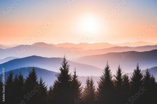 Majestic Mountain Sunrise