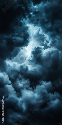 Dramatic Storm Cloudscape