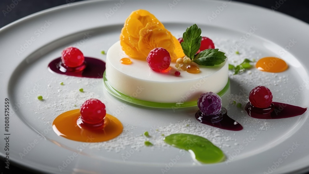 Gourmet Dessert Presentation Gourmet Dessert Presentation