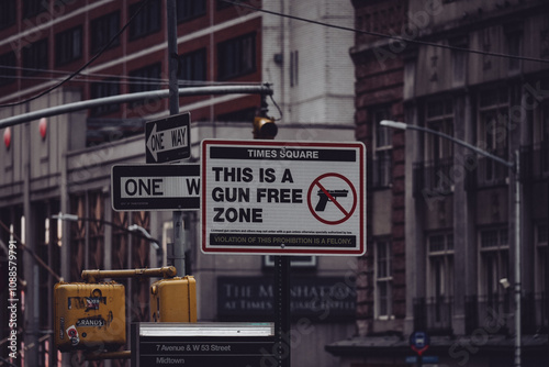 Gun free zone, New-York
