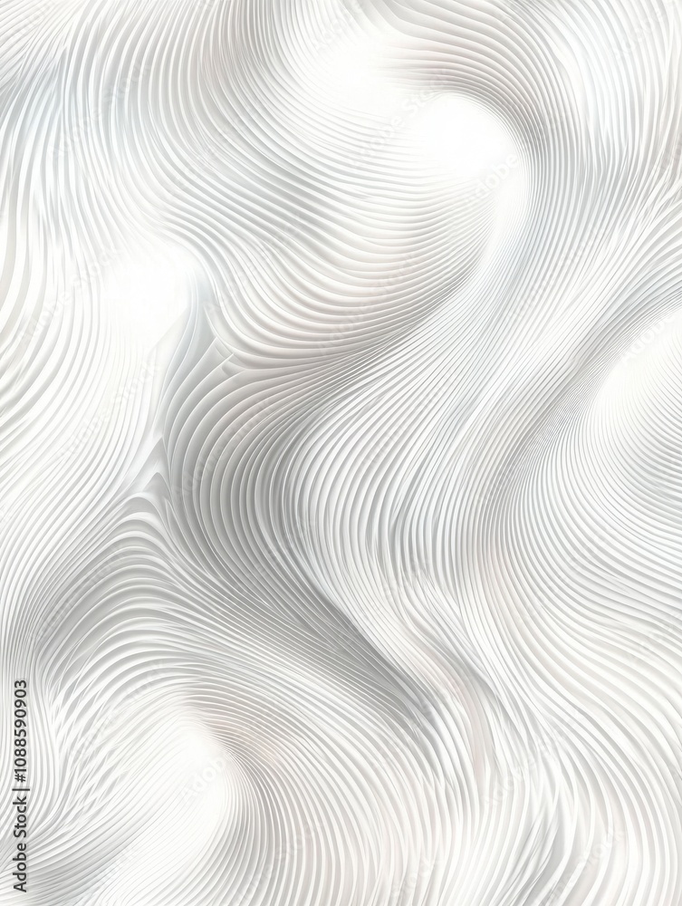 Abstract Architectural Wave Design Abstract Architectural Wave Design