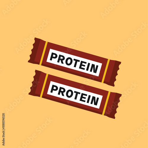The concept of supplement treatment. snack to increase strength, protein and energy
