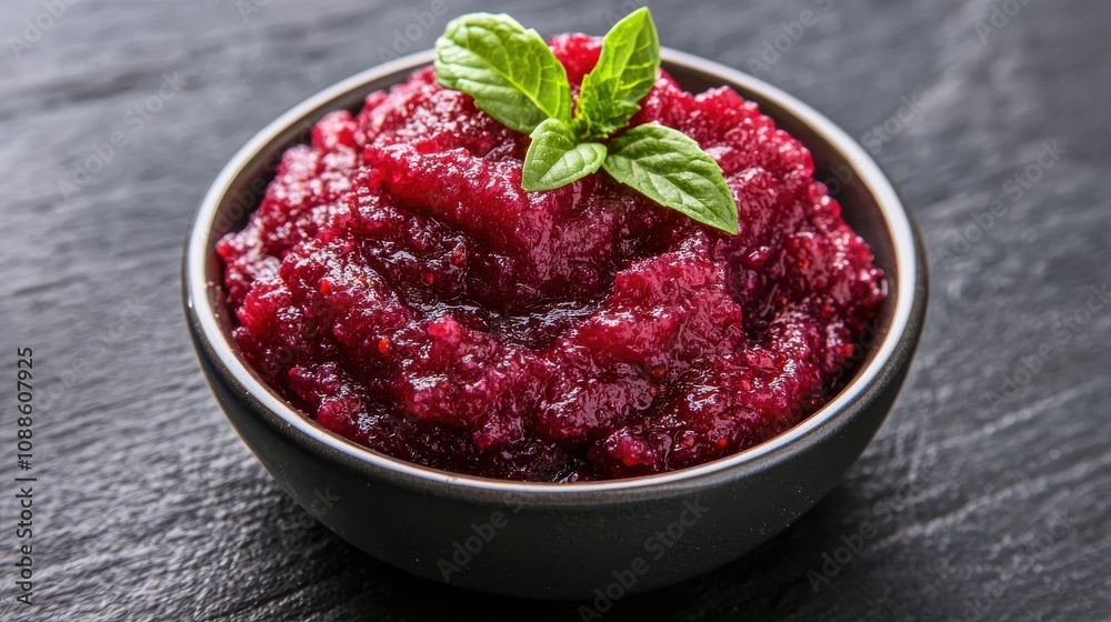 Festive Fall Cranberry Orange Relish Recipe Home Kitchen Food Preparation Cozy Environment Close-up View Seasonal Delight