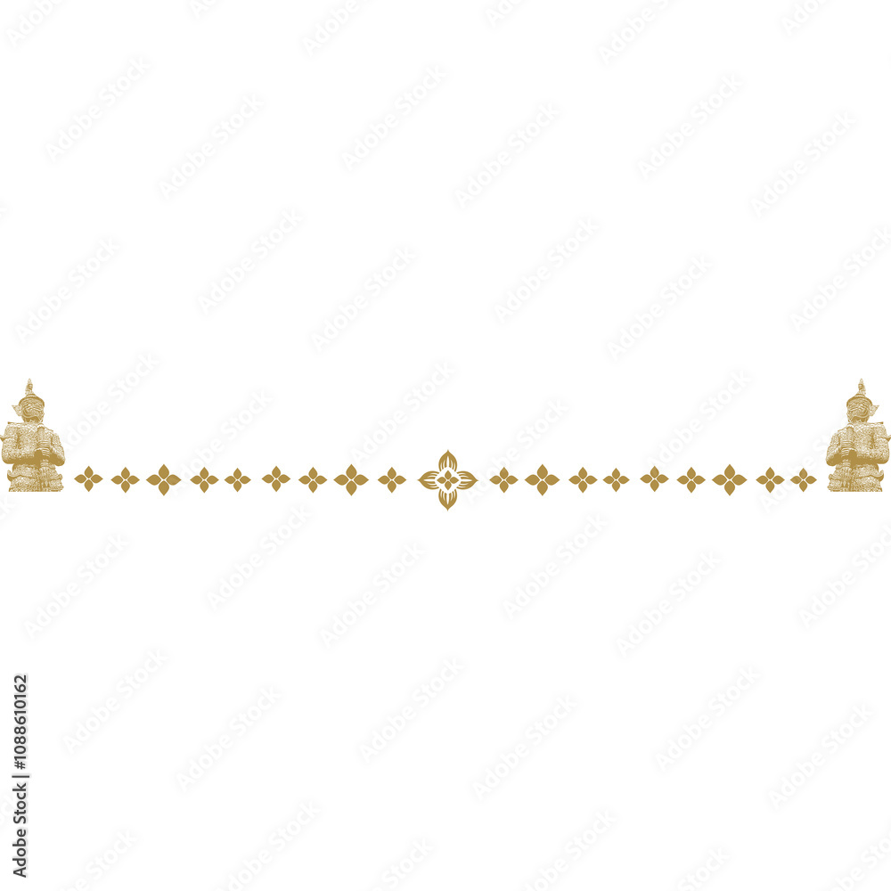 Thai Art traditional asian luxury line art, Thai Pattern flat illustration png Thai Art traditional asian luxury line art, Thai Pattern flat illustration png
