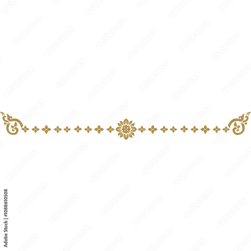 Thai Art traditional asian luxury line art, Thai Pattern flat illustration png Thai Art traditional asian luxury line art, Thai Pattern flat illustration png