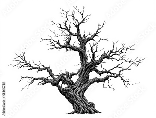 Gennemsigtig PNG tilgængelig
leafless old spooky tree isolated on white or transparent