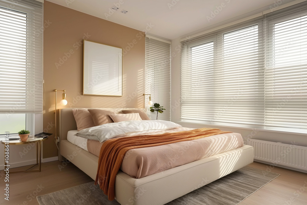 Fototapeta premium interior of a bedroom