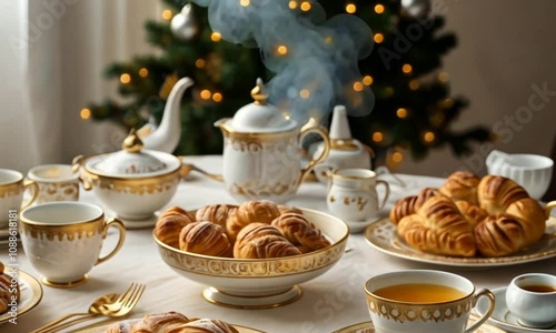 A Luxurious Christmas Tea Party