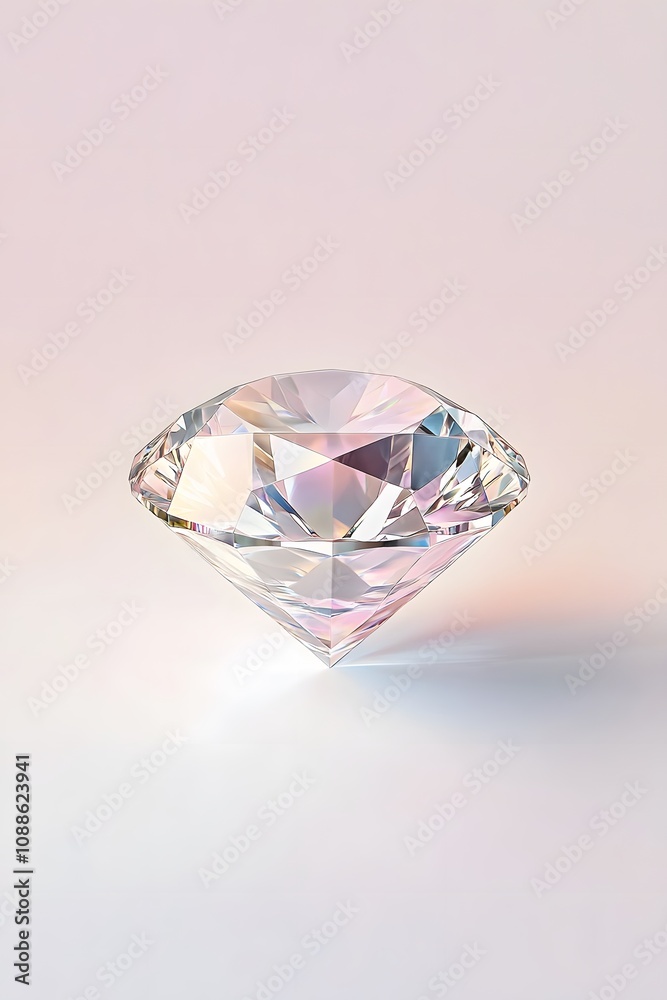 Diamond atmospheric lighting background,generation AI Diamond atmospheric lighting background,generation AI
