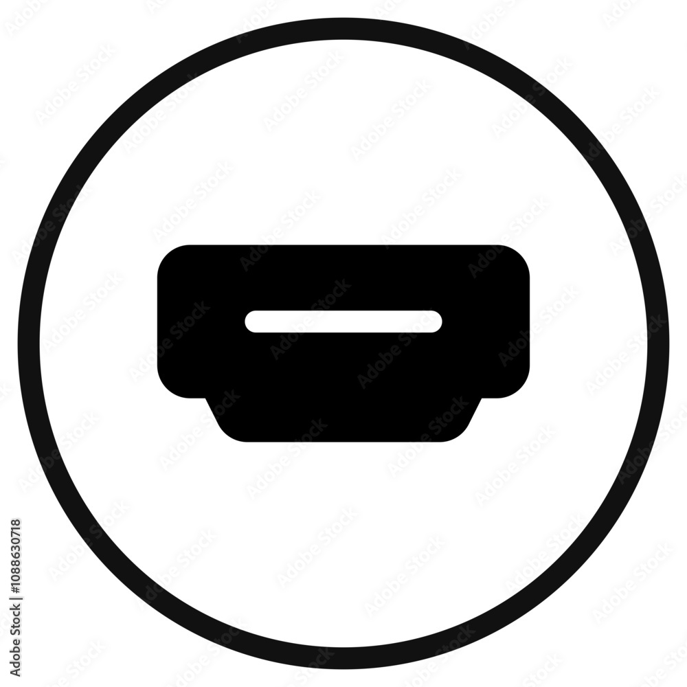 Editable vector hdmi cable port icon. Part of a big icon set family. Perfect for web and app interfaces, presentations, infographics, etc Editable vector hdmi cable port icon. Part of a big icon set family. Perfect for web and app interfaces, presentations, infographics, etc