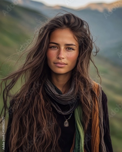 Portrait of a girl from the Caucasus 4