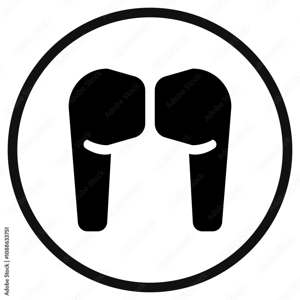 Editable vector wireless earphones icon. Part of a big icon set family. Perfect for web and app interfaces, presentations, infographics, etc Editable vector wireless earphones icon. Part of a big icon set family. Perfect for web and app interfaces, presentations, infographics, etc
