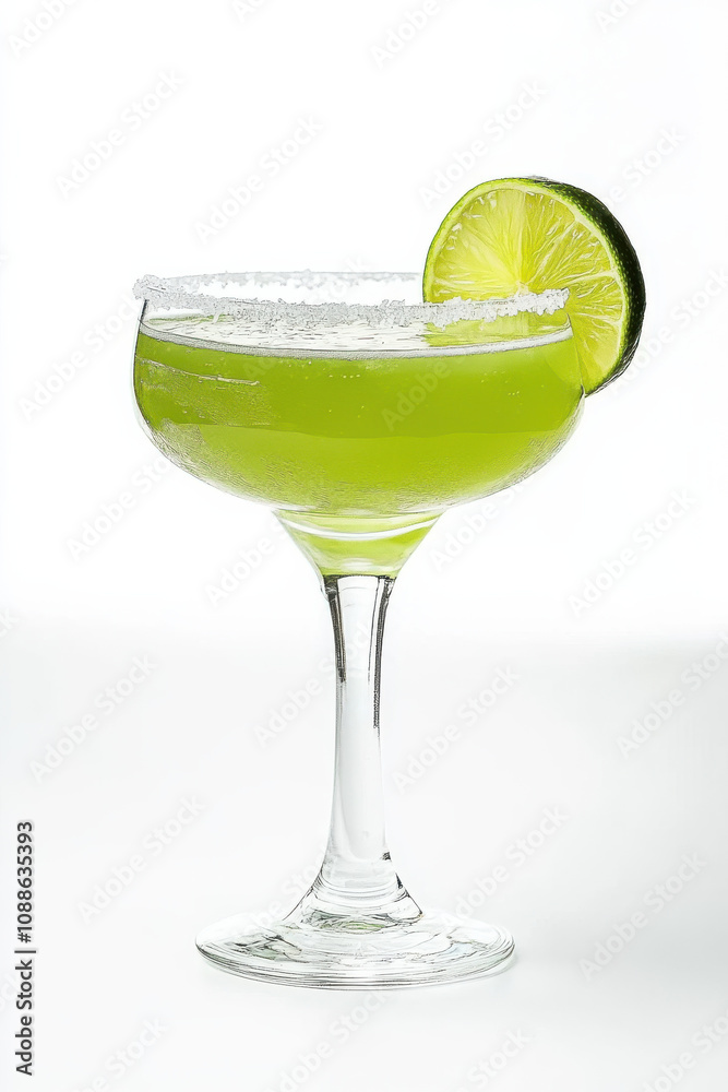 custom made wallpaper toronto digitalRefreshing green margarita cocktail with lime slice and salt rim