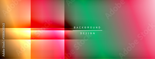 Dynamic shadow lines with gradient colors geometric background
