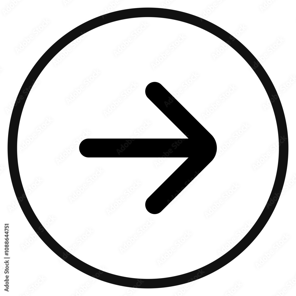 Vector single arrow chevron right icon. Black, white background. Perfect for app and web interfaces, infographics, presentations, marketing, etc. Vector single arrow chevron right icon. Black, white background. Perfect for app and web interfaces, infographics, presentations, marketing, etc.