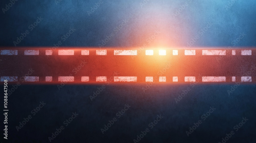 Retro Film Strip Background Grunge Texture Light Leaks Cinematic Retro Film Strip Background Grunge Texture Light Leaks Cinematic