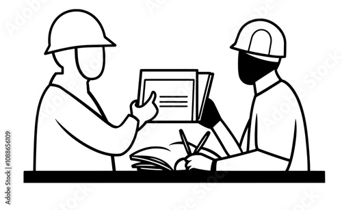Contains icons for technical algorithms, parcel tracking, parcel checklists, soaring skyscrapers, working processes. Warning, lighthouse, new house. Modern illustration.