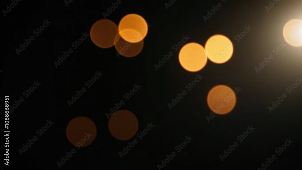 Bokeh Black Background Bokeh Black Background