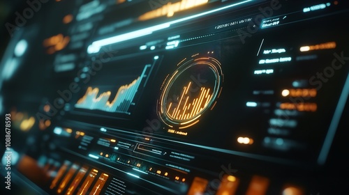  Financial KPI Data Dashboard photo