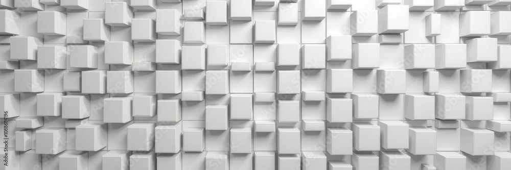 Perfectly aligned multisized grey and white cubes wall background 3d render, pattern, innovation, texture Perfectly aligned multisized grey and white cubes wall background 3d render, pattern, innovation, texture