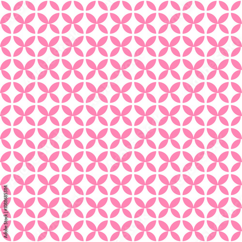 Make a Professional Abstract Flower Pattern Vector