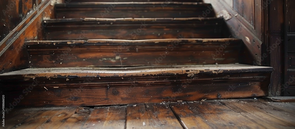 Obraz premium Classic Timber Staircase