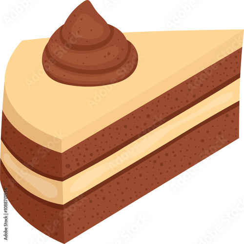 Cake design illustration