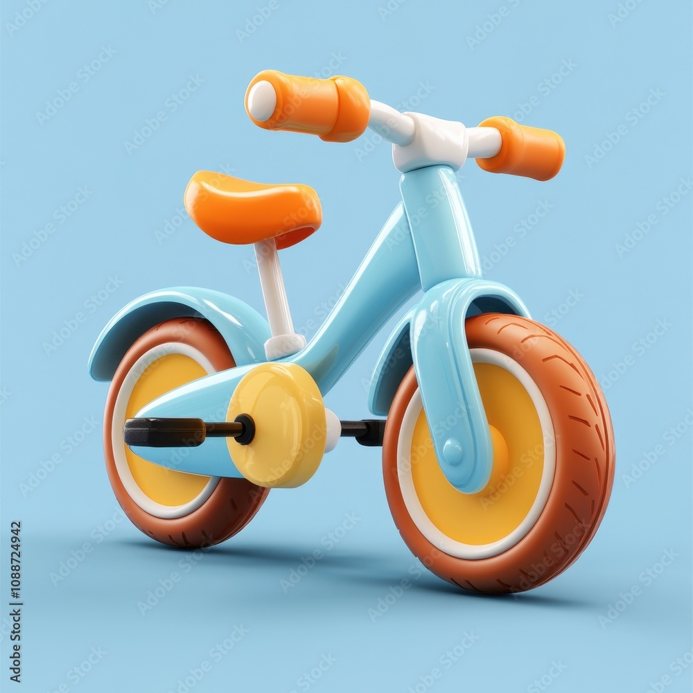 Vibrant Toy Bicycle: A Playful Pedal-Powered Adventure Vibrant Toy Bicycle: A Playful Pedal-Powered Adventure