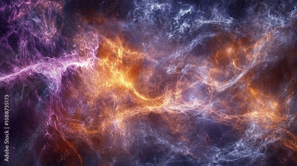 A dynamic shot of a cosmic web in motion, showcasing the energy and beauty of the cosmos A dynamic shot of a cosmic web in motion, showcasing the energy and beauty of the cosmos