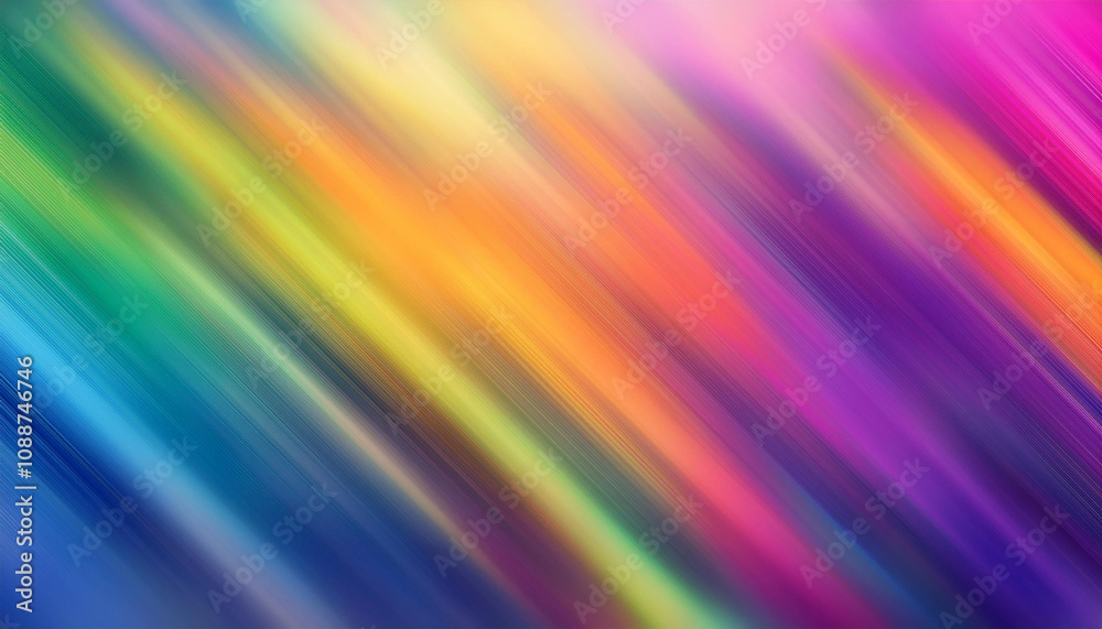 Fototapeta premium Abstract blurred rainbow colored background. Colorful gradient. Modern design.