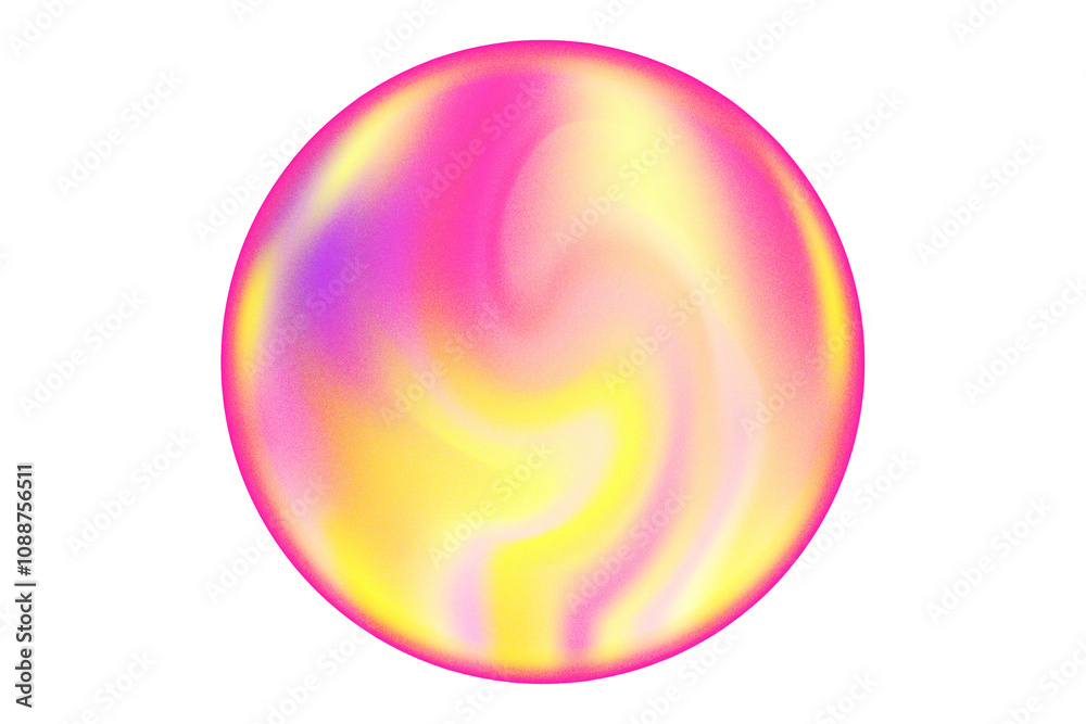 Abstract purple, yellow blurred gradient magic sphere with grain texture, isolated PNG, transparent background. Iridescent bubble design element with smooth noise. Aesthetic round ball decoration. Abstract purple, yellow blurred gradient magic sphere with grain texture, isolated PNG, transparent background. Iridescent bubble design element with smooth noise. Aesthetic round ball decoration.