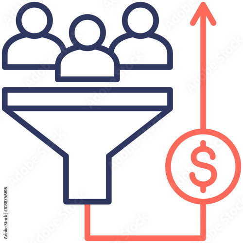 Sales Pipeline Icon