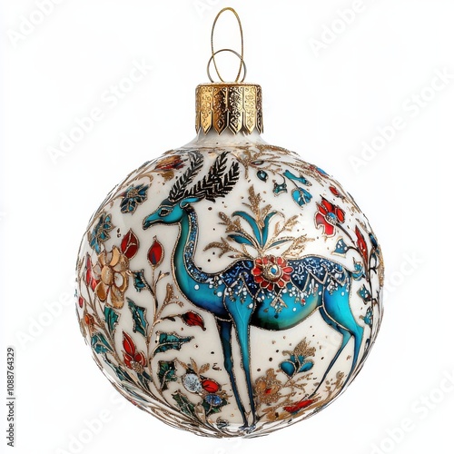 Fusion of Islamic Patterns and Christmas Whimsy Delight photo