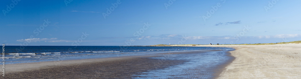 an der Nordsee in Hvidbjerg Strand Westjütland an der Nordsee in Hvidbjerg Strand Westjütland