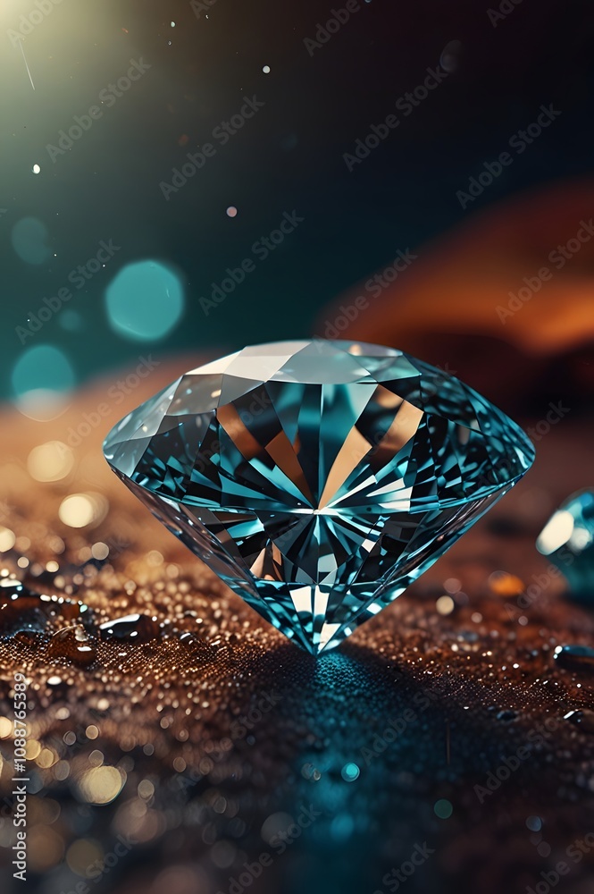 sparkling diamond with precise sparkling diamond with precise
